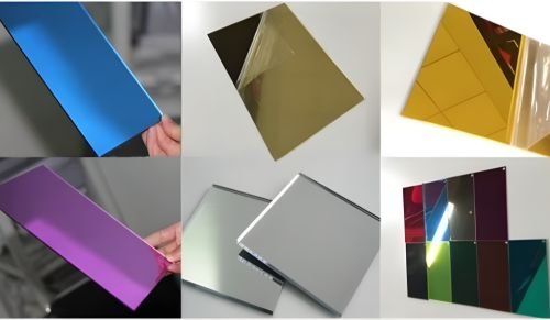 color acrylic mirror sheet
