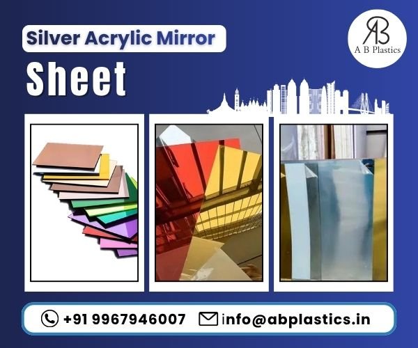 Silver Acrylic Mirror Sheet