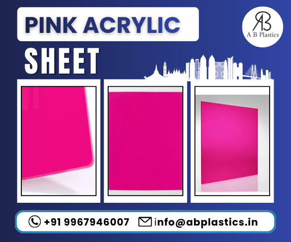 pink acrylic sheet