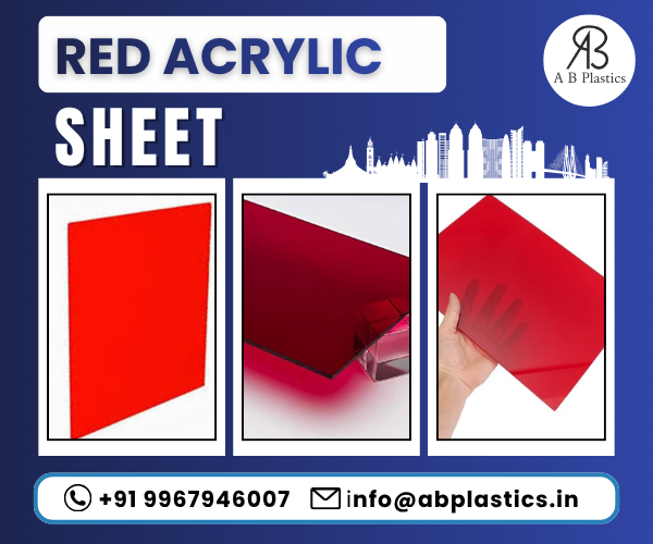 red acrylic sheet