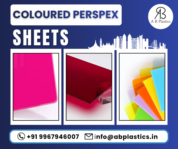 Coloured Perspex Sheets