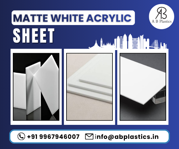 Matte White Acrylic Sheet