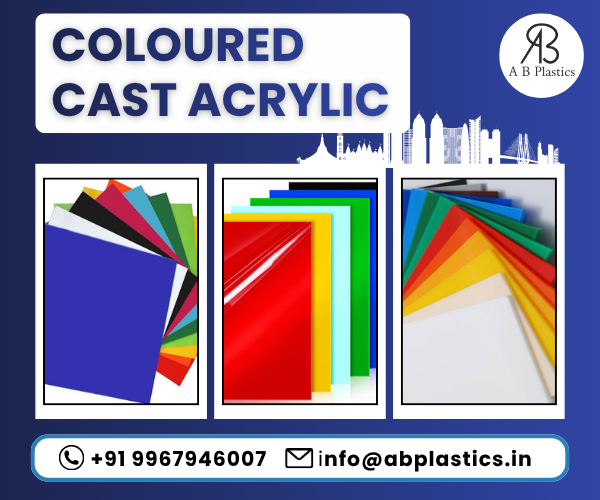 Coloured Cast Acrylic