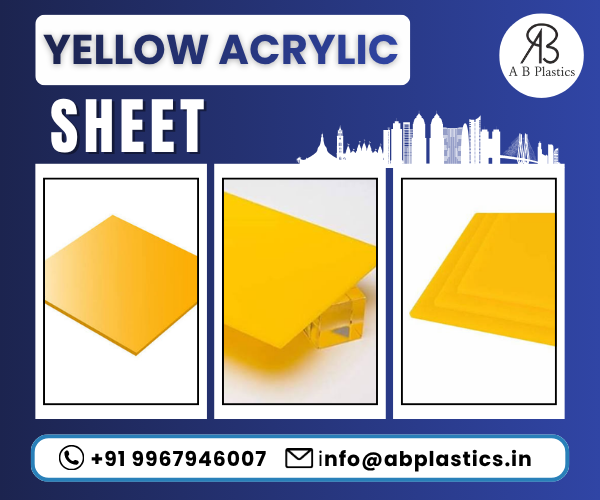 Yellow Acrylic Sheet