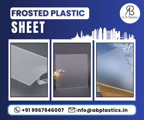 frosted plastic sheet