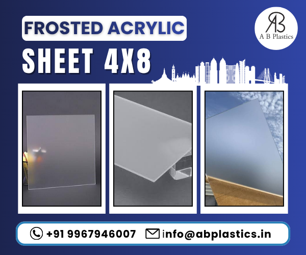 Frosted Acrylic Sheet 4x8