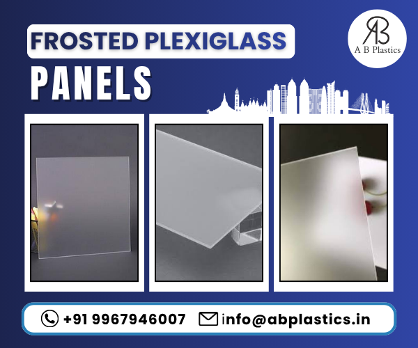 Frosted Plexiglass Panels