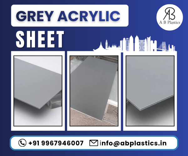 Grey Acrylic Sheet